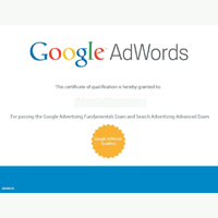 Как получить сертификат Google Adwords